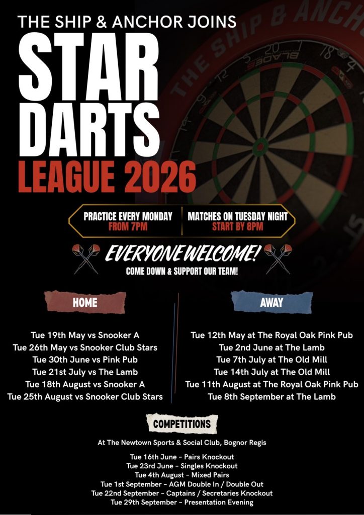 Stardartsleagueposter2026