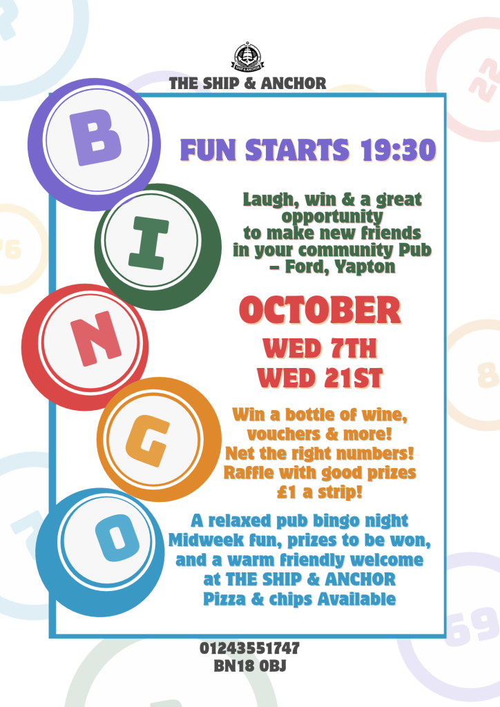 Bingo - Oct 2