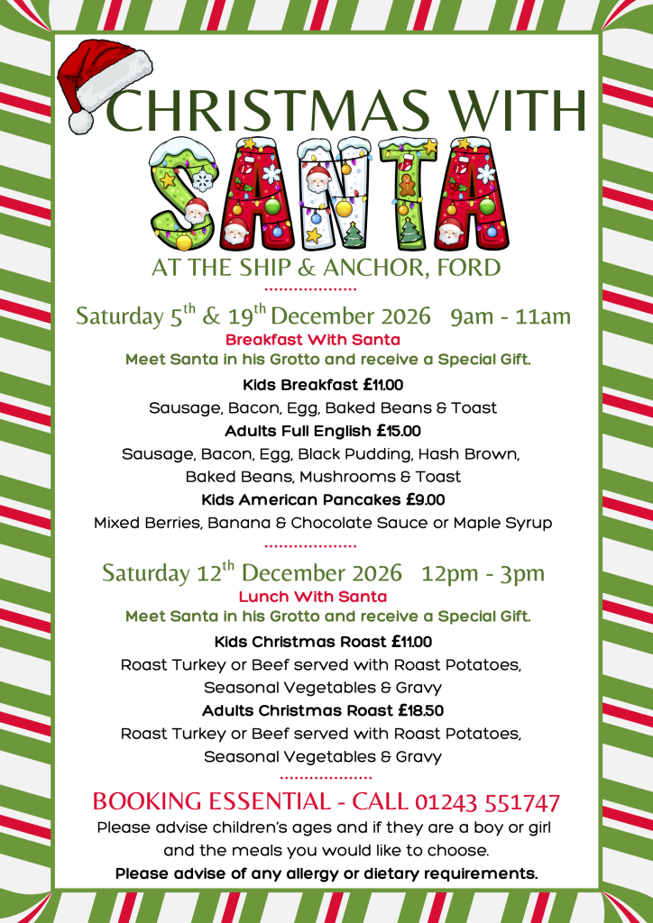 NEW Christmas with Santa 2026